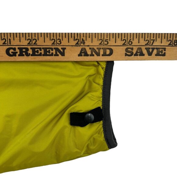 The North Face Mens Puffer XL Jacket Size Thin Chartreuse Yellow EUC RN 61661 - Picture 8 of 11